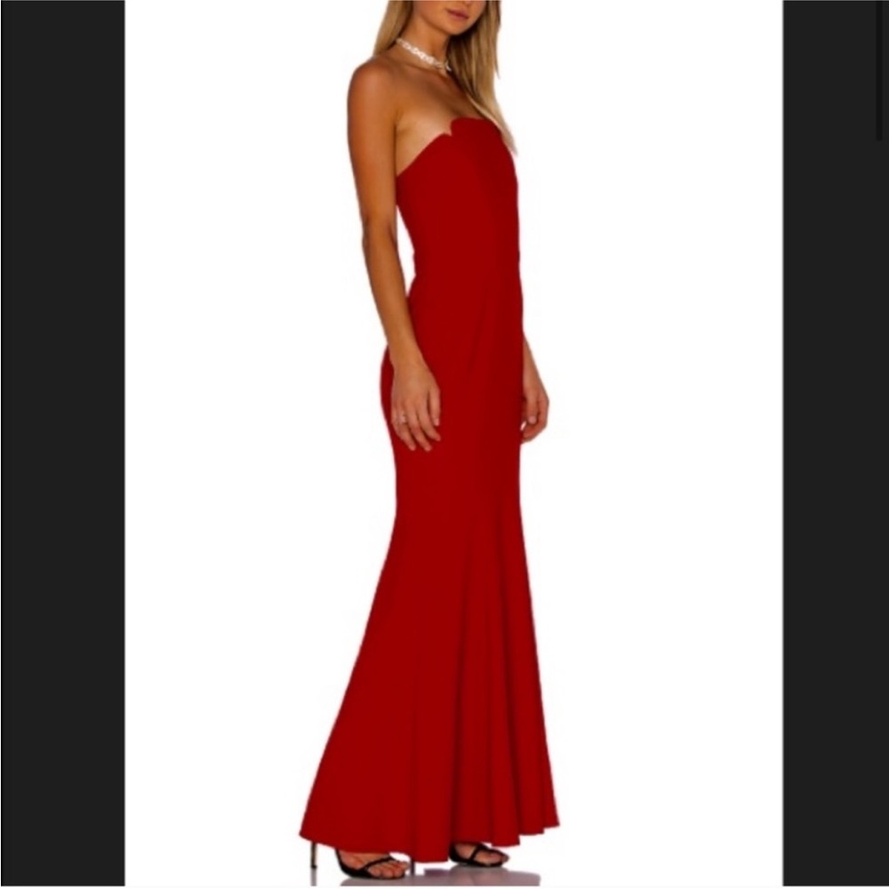 Jill Jill Stuart Dark Red Academy Gown Revolve 4